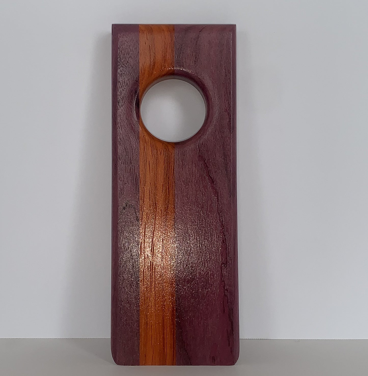 Balancing Wine Bottle Display