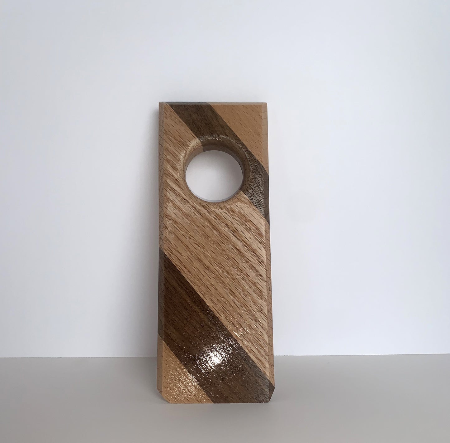 Balancing Wine Bottle Display